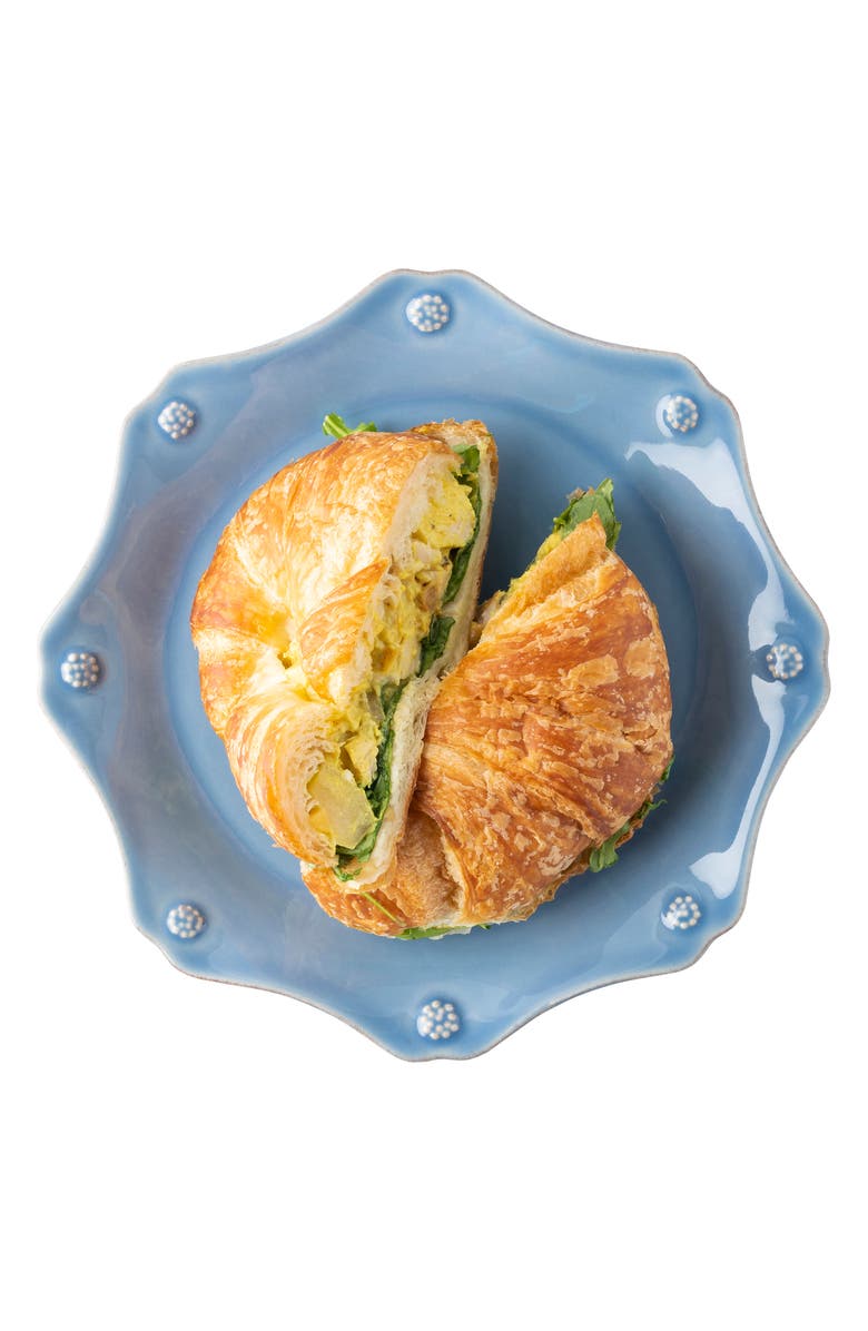 Juliska Berry and Thread Scalloped Salad Plate, Alternate, color, Chambray