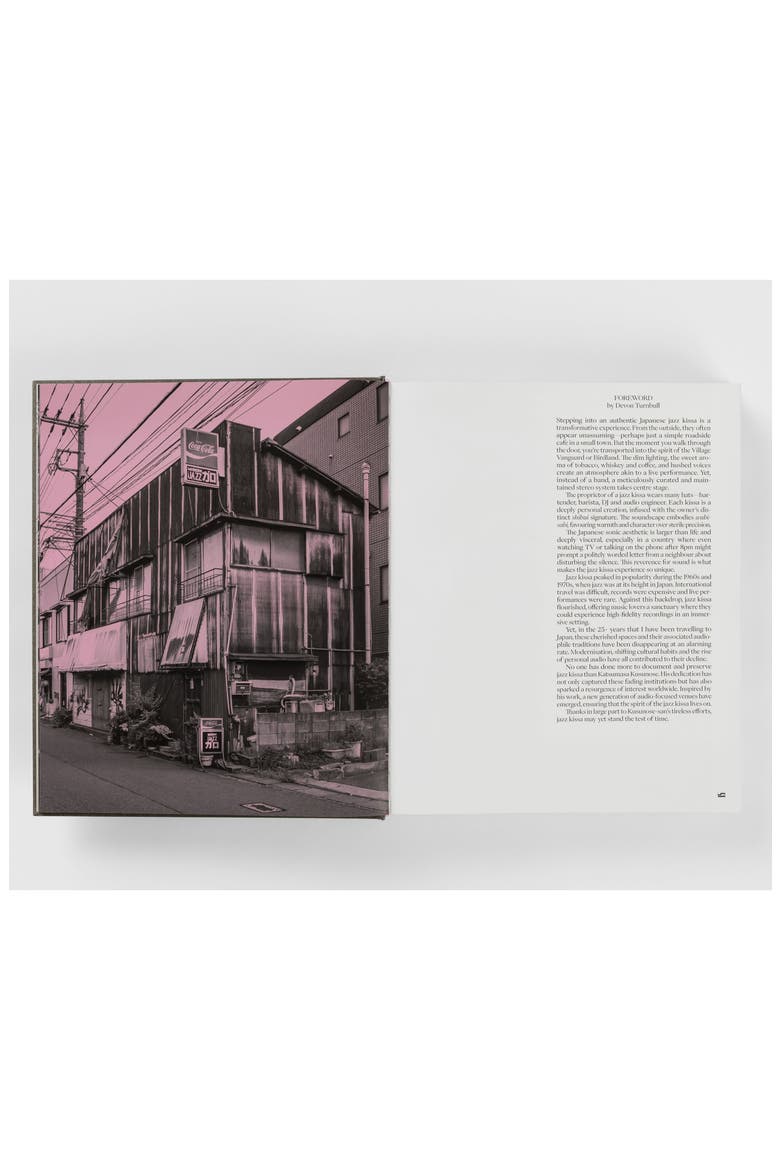 Jazz Kissa Coffee Shop Culture Book, Alternate, color, Pink