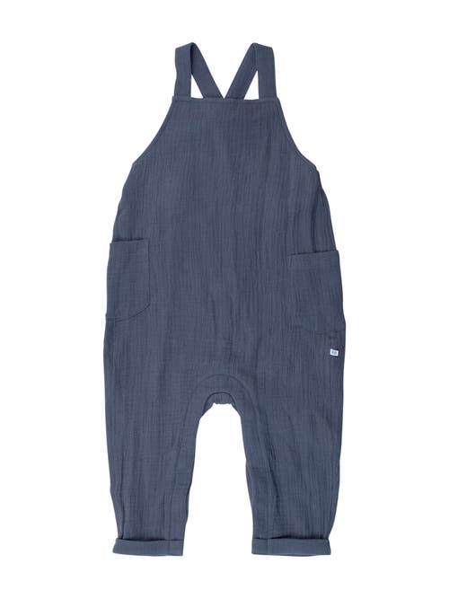 Rufflebutts Baby Boys Cotton Gauze Overall Jumpsuit