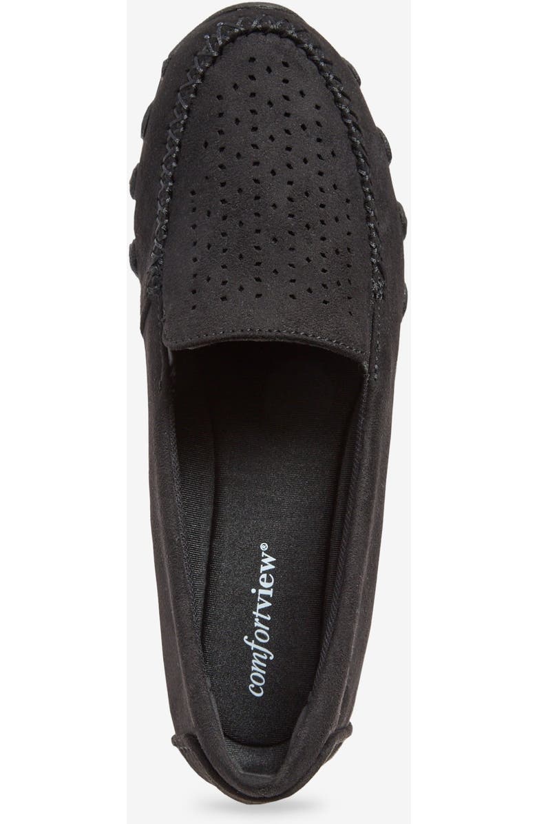 Comfortview The Pax Slip On Flat, Alternate, color, Black