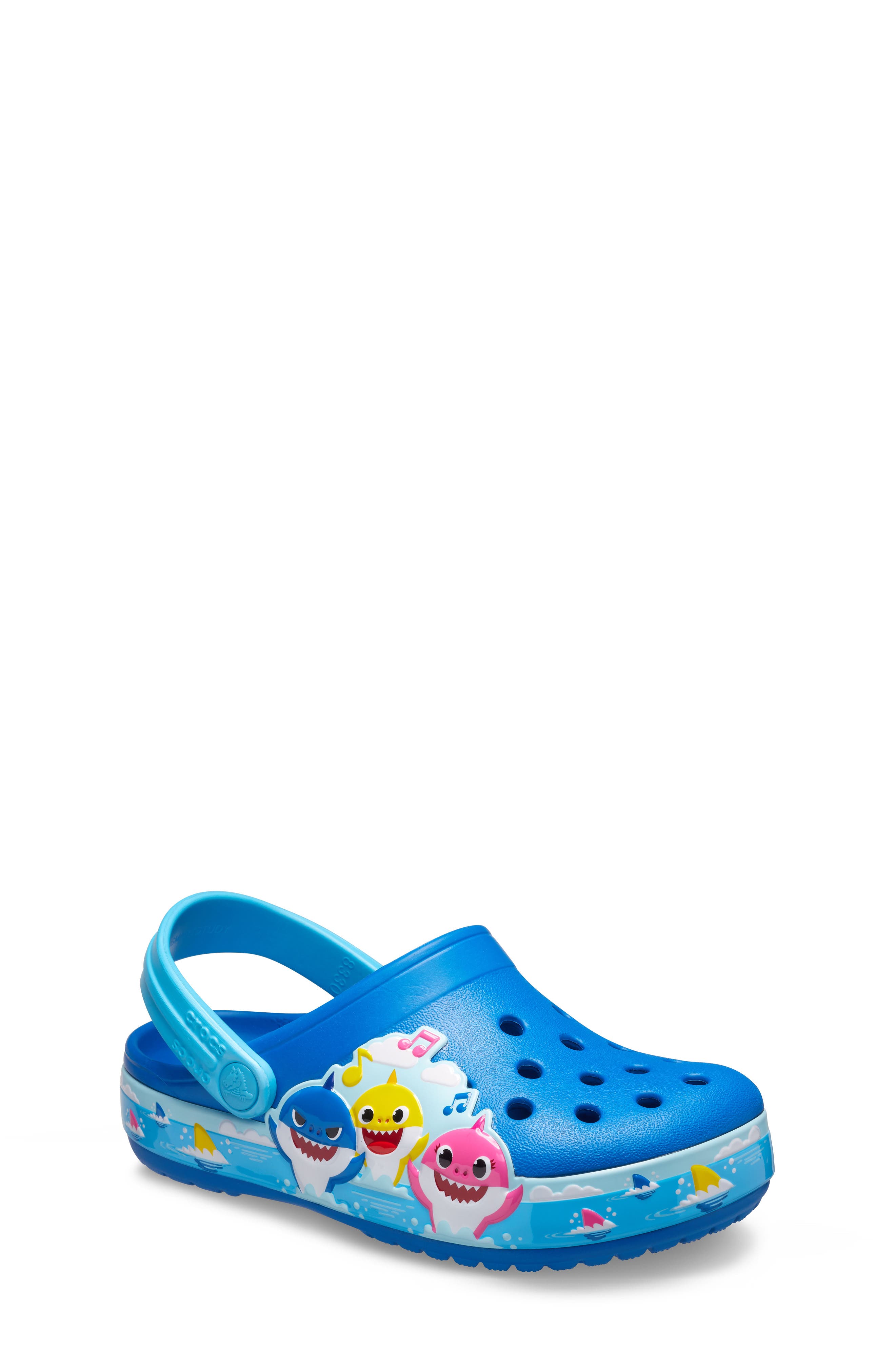 CROCS <sup>™</sup> Kids' Classic Bubble Block Clog, Main, color, 
