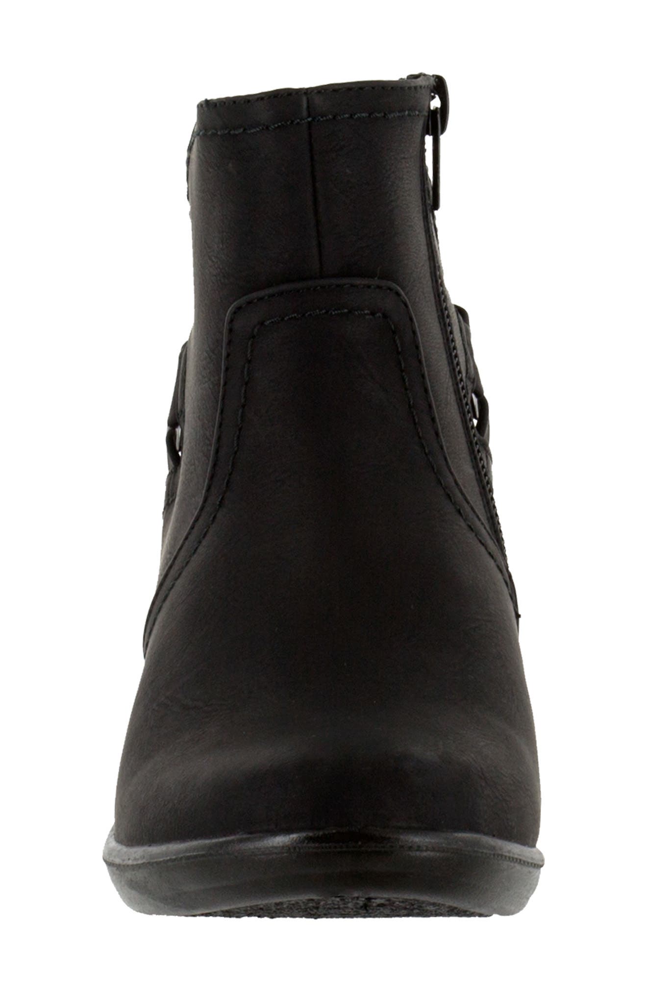 Dawnta Side Zip Boot, Alternate, color, BLACK MATTE