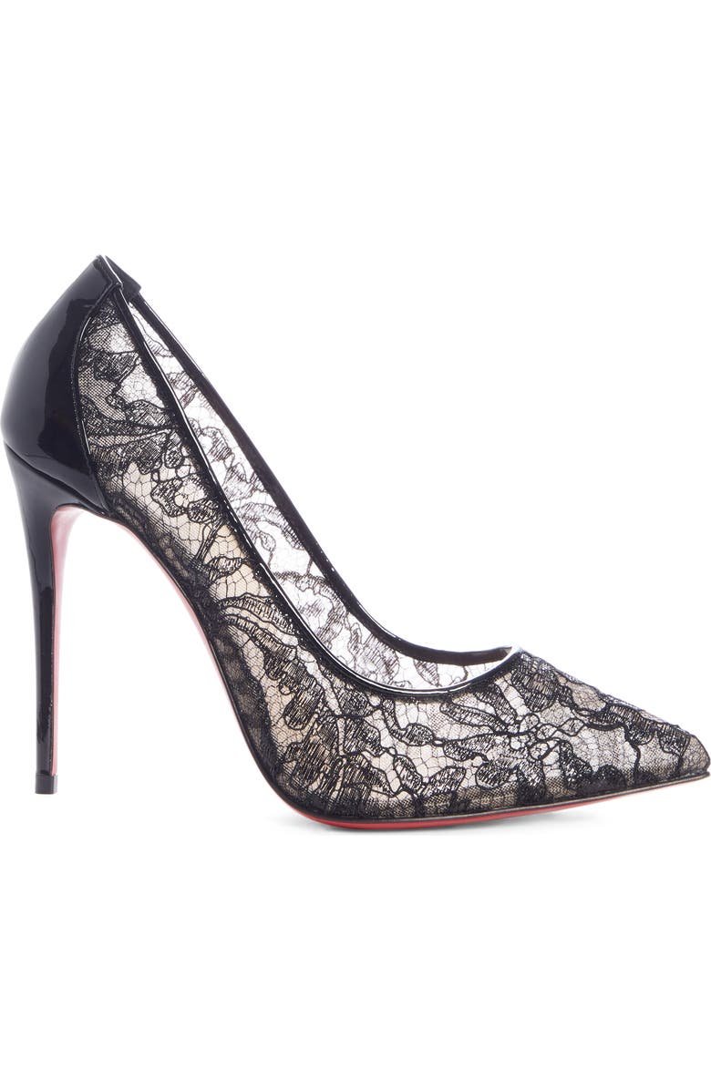 Christian Louboutin Follies Alençon Lace Pump, Alternate, color,