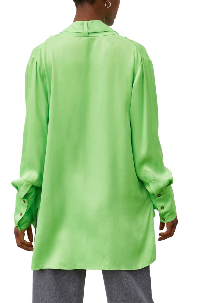 River Island Cowl Tie Neck Blouse, Alternate, color, 