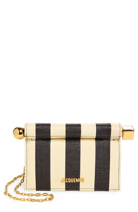 La Petite Pochette Rond Carré Nylon Clutch
