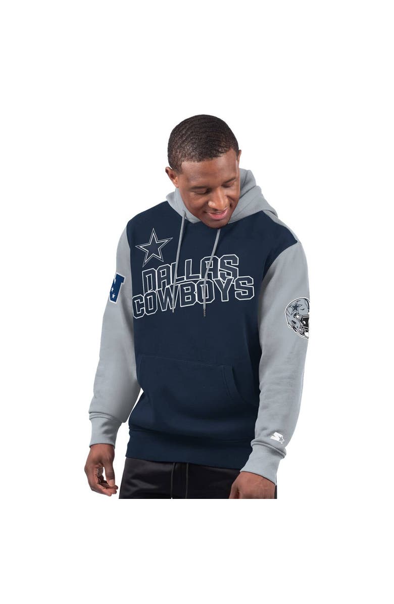G-III SPORTS BY CARL BANKS Men's G-III Sports by Carl Banks Navy Dallas Cowboys Extreme Pullover Hoodie, Main, color, Navy