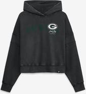 FANATICS Women's Fanatics Black Green Bay Packers Counter Run Pullover Hoodie