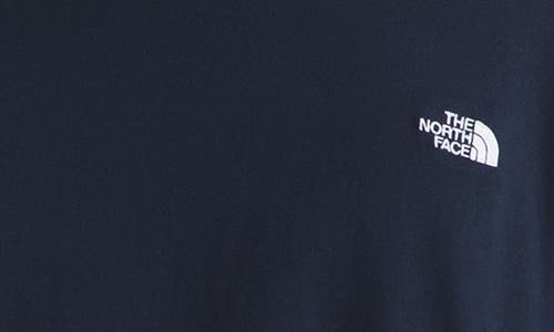 The North Face Essential Oversize Cotton T-shirt In Blue