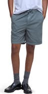 Barbour Callercove Flat Front Cotton Seersucker Shorts