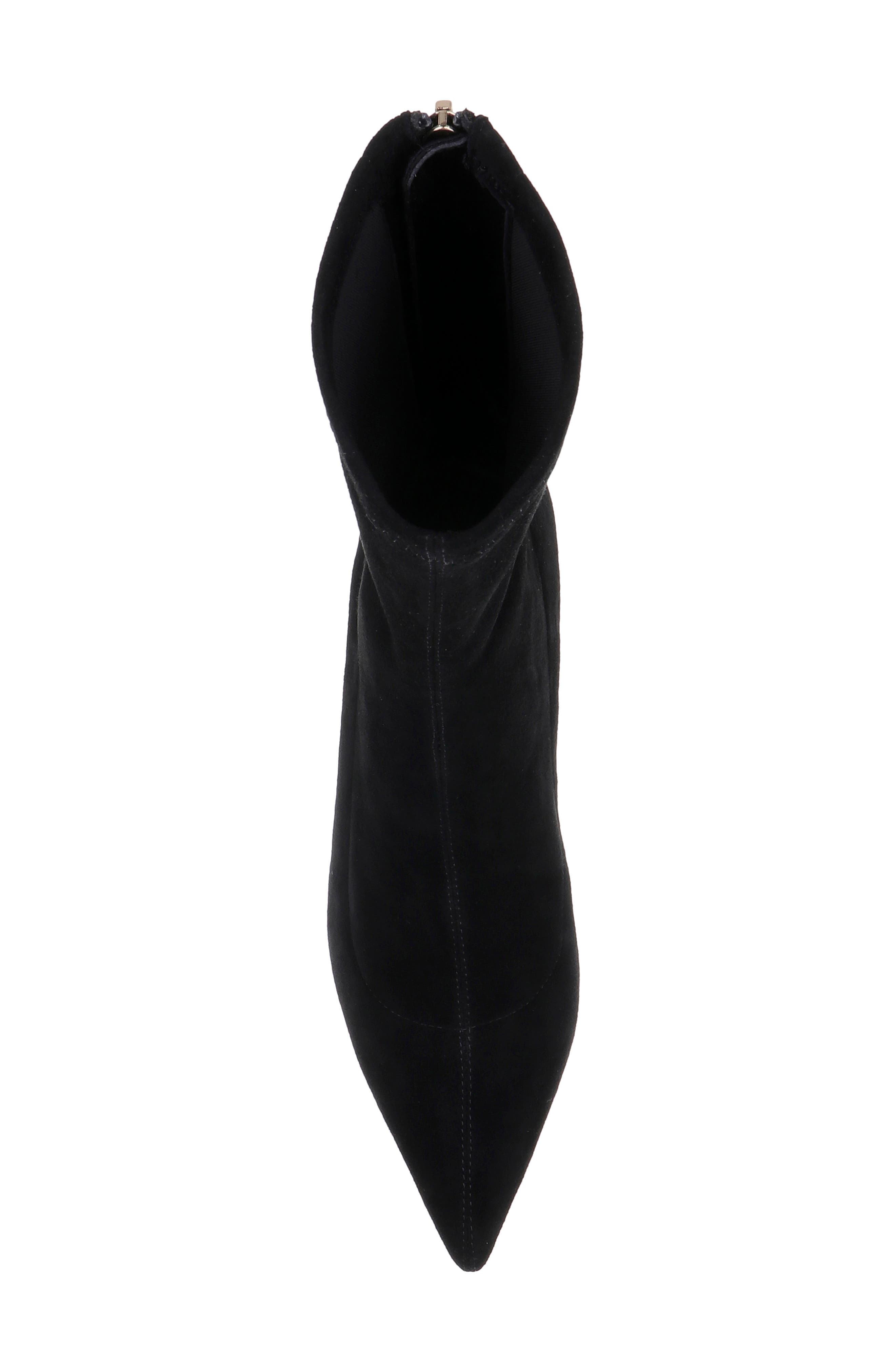 Astoria Pointed Toe Bootie, Alternate, color, BLACK STRETCH