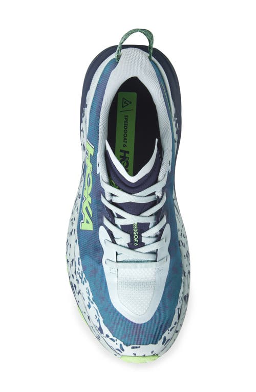 Hoka Speedgoat 6 Trail Running Shoe In Blue