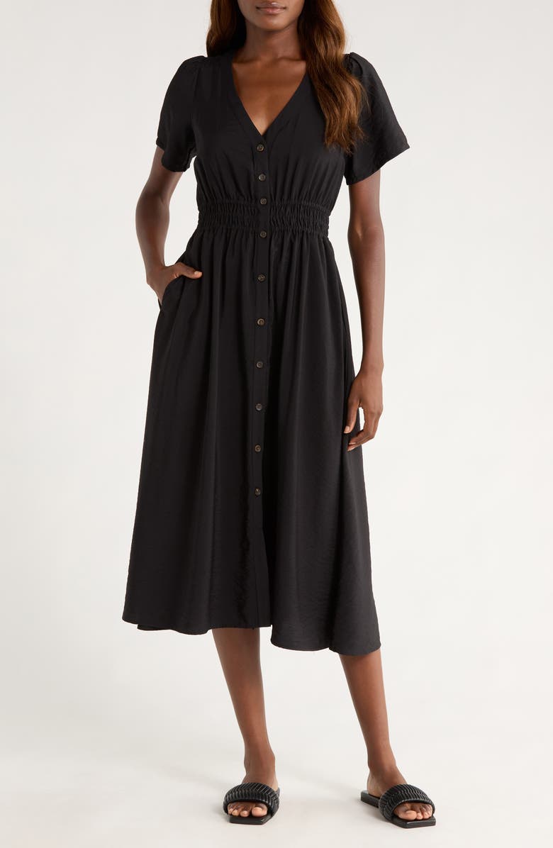 Marine Layer Annika Midi Dress, Main, color, 