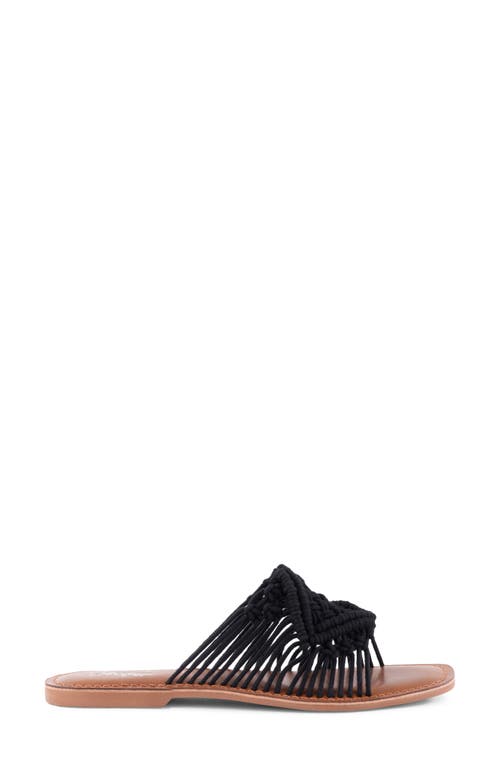 SEYCHELLES SEYCHELLES MAHOGANY SLIDE SANDAL