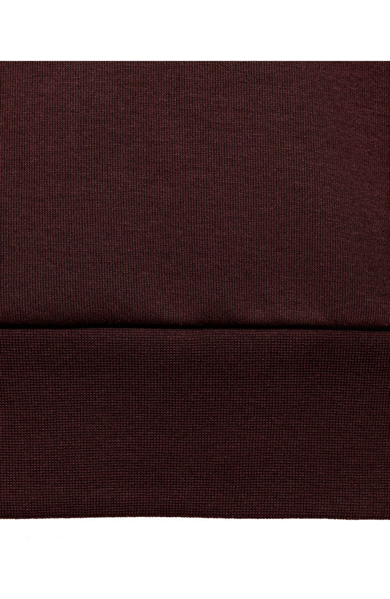MANGO Regular Fit Hoodie, Alternate, color, Wine