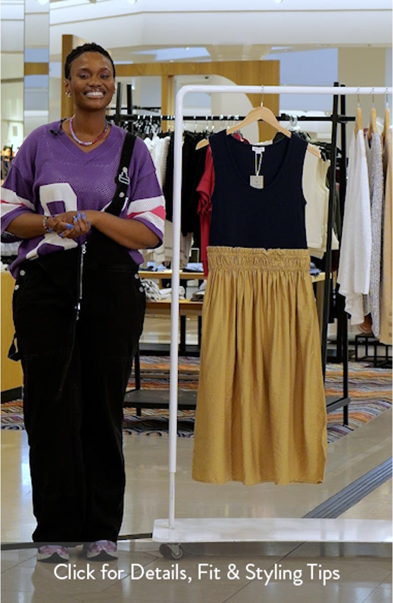 Mandy Mixed Media Dress, sales video thumbnail