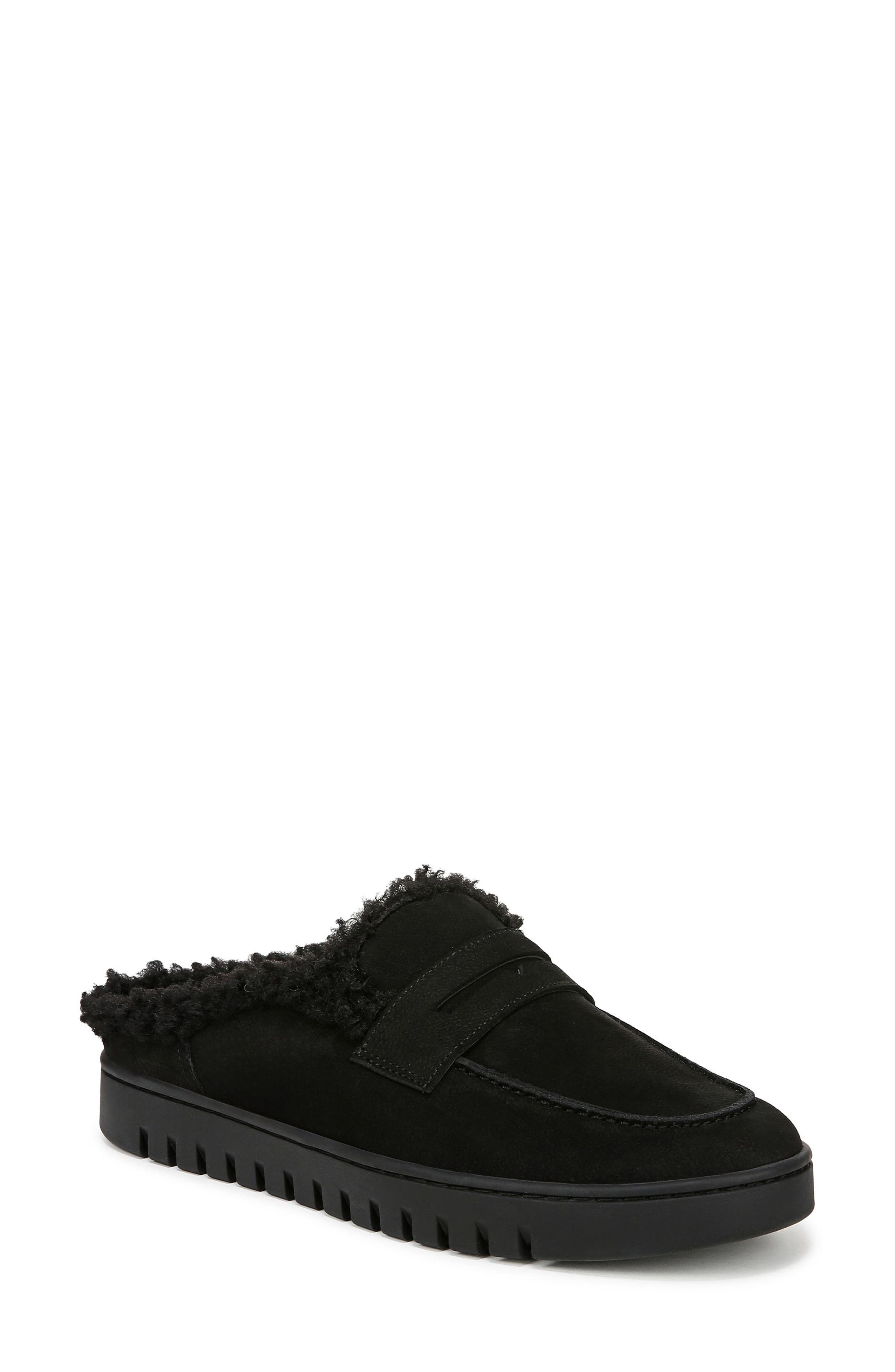 Vionic Uptown Faux Shearling Mule