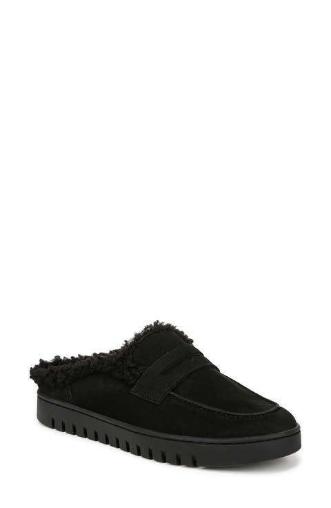 Uptown Faux Shearling Mule (Women)