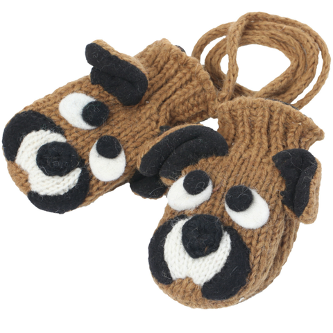 Bulldog Mittens