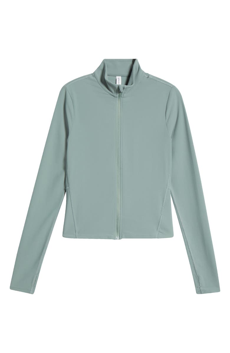 SPANX<sup>®</sup> SPANXsmooth<sup>™</sup> OnForm Full Zip Jacket, Main, color, Fennel