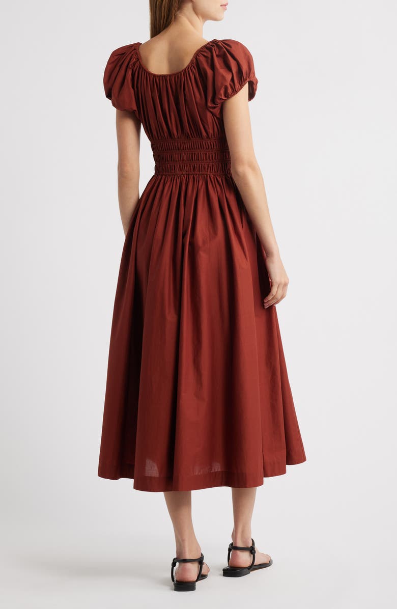 Quinn Organic Cotton Poplin Maxi Dress