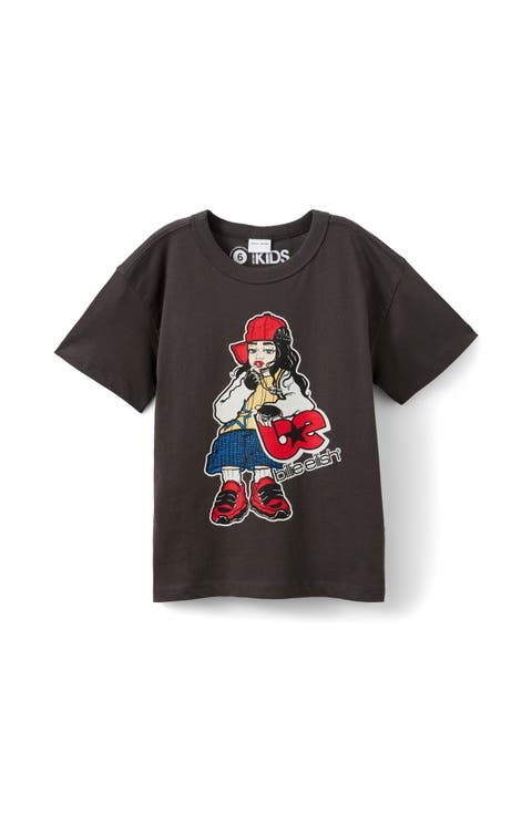 Kid's License Drop Shoulder Short Sleeve Tee