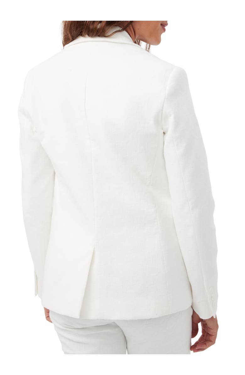 Trina Turk Habanero Textured Cotton Blazer, Alternate, color,