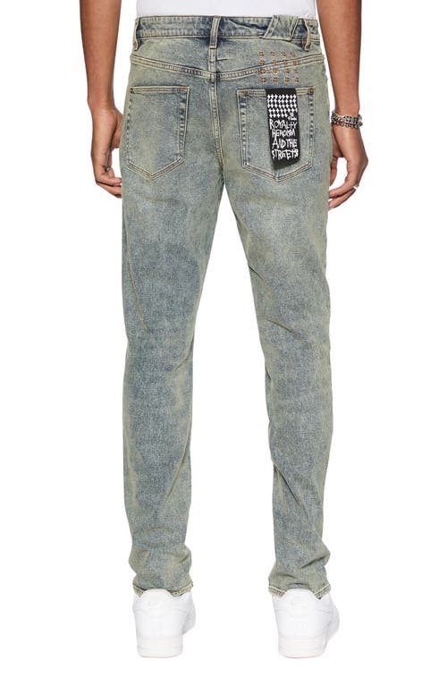 Shop Ksubi Chitch Stage Dive Caged Skinny Jeans In Denim