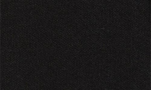 Ak Anne Klein Open Front Knit Blazer In Black