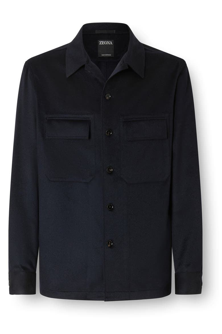 Oasi Cashmere Overshirt, Alternate, color, NAVY BLUE