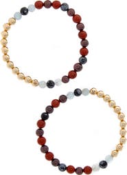 The Healer’s Collection N82 Gut Health Set of 2 Healer's Bracelets