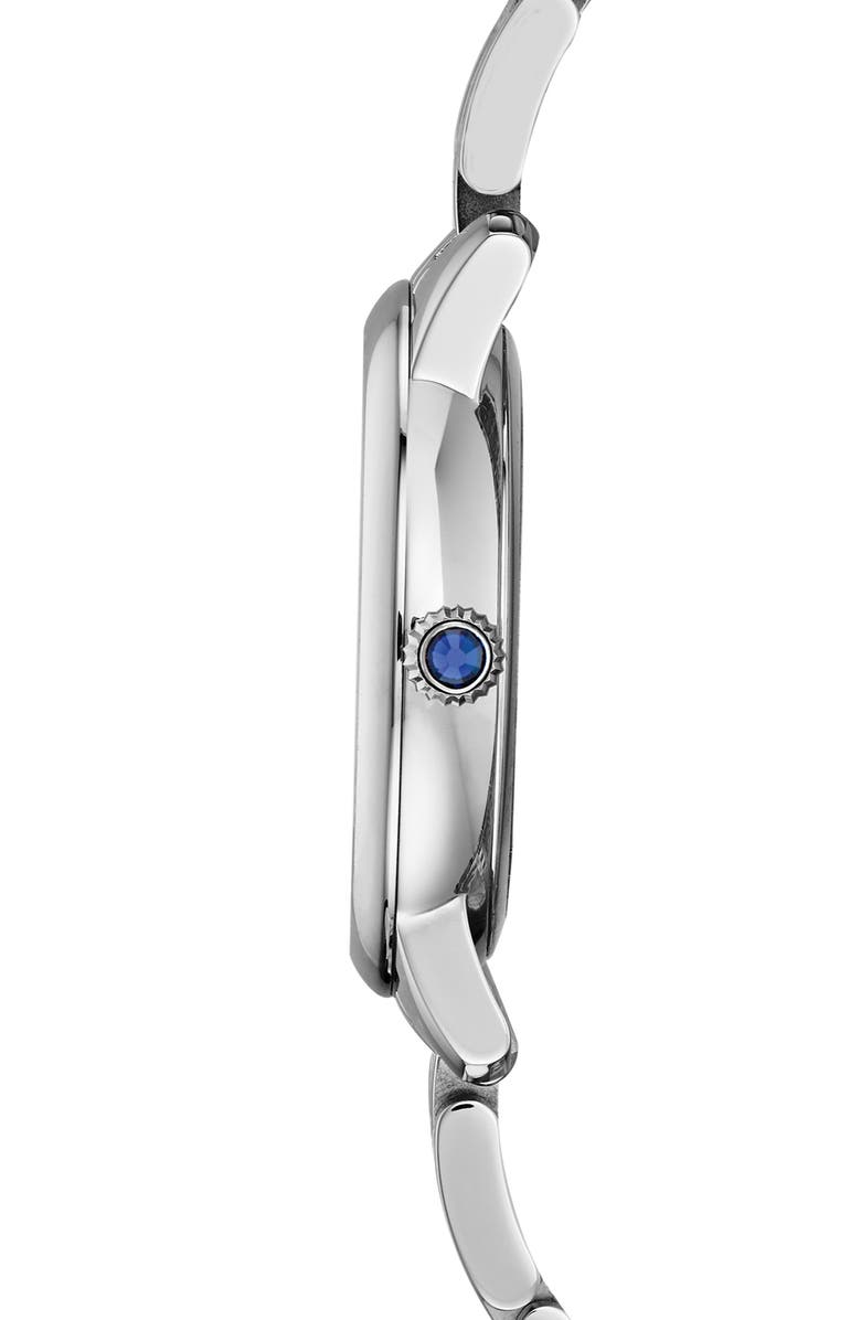 FREDERIQUE CONSTANT Slimline Bracelet Watch, 30mm, Alternate, color, Silver-Tone