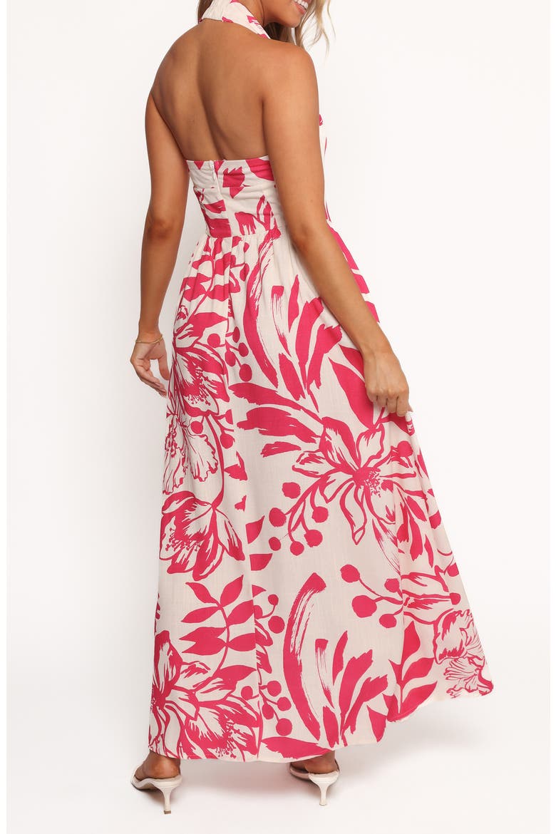 Kiera Print Maxi Dress, Alternate, color, ROSALIND