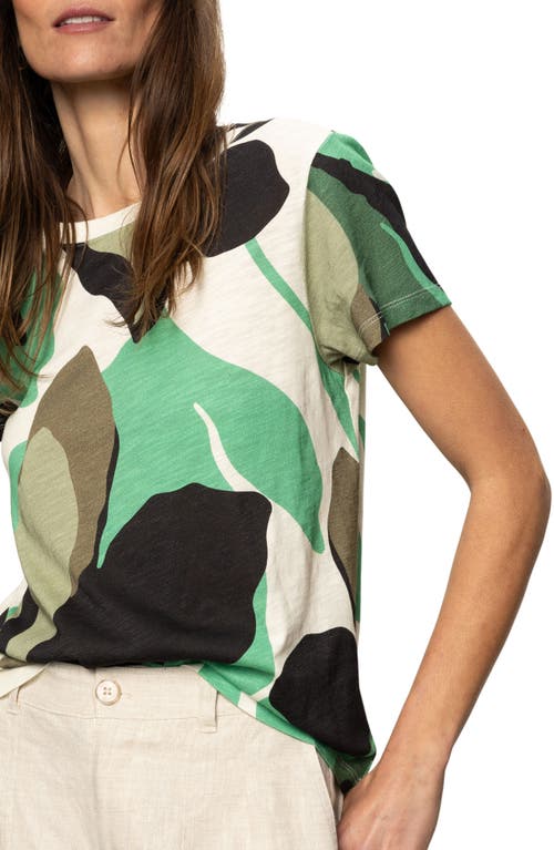 Sanctuary The Perfect T-shirt In Palm Shadow