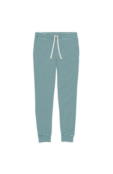 Grown-Ups Organic PJ Pant In Stripe (Unisex Fit)