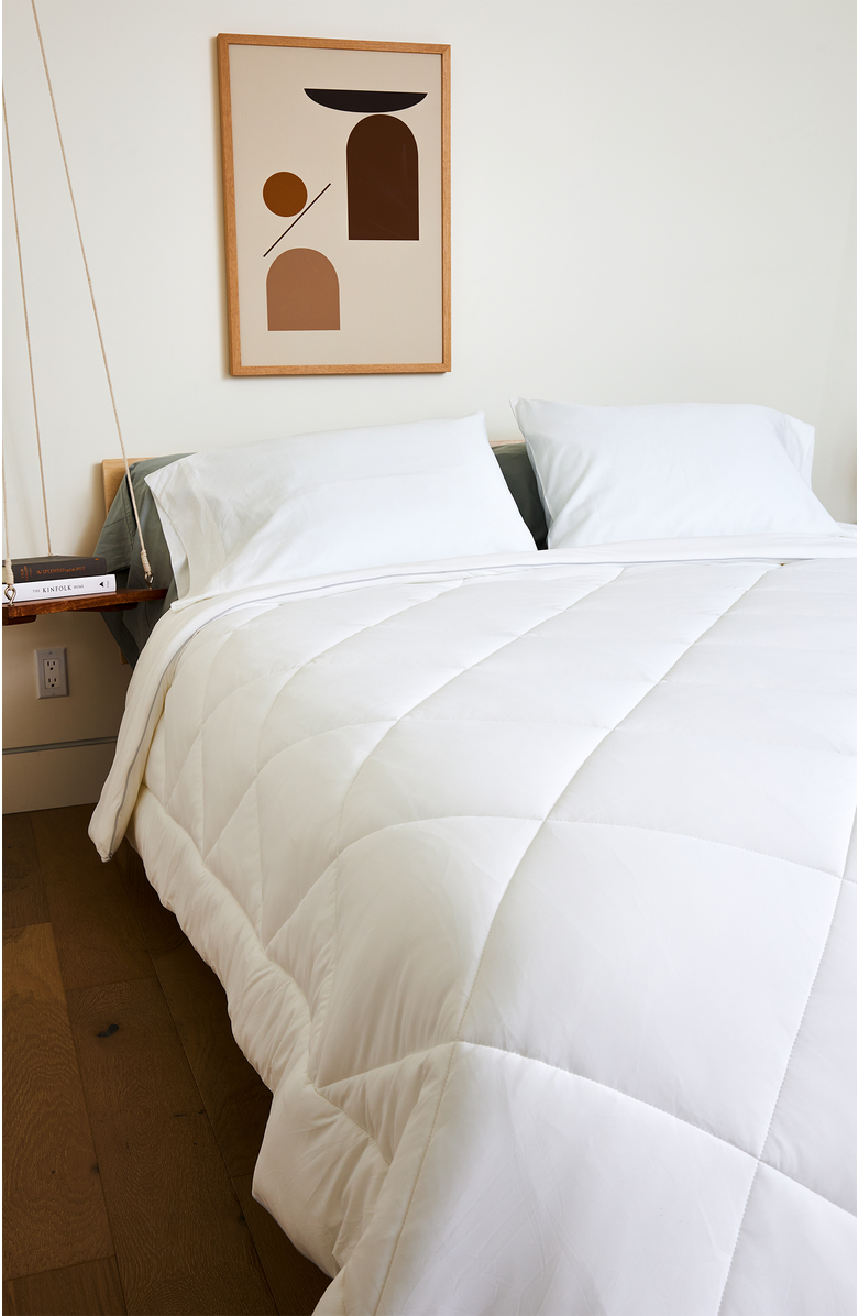 Slumber Cloud Lightweight UltraCool Comforter, Alternate, color, White