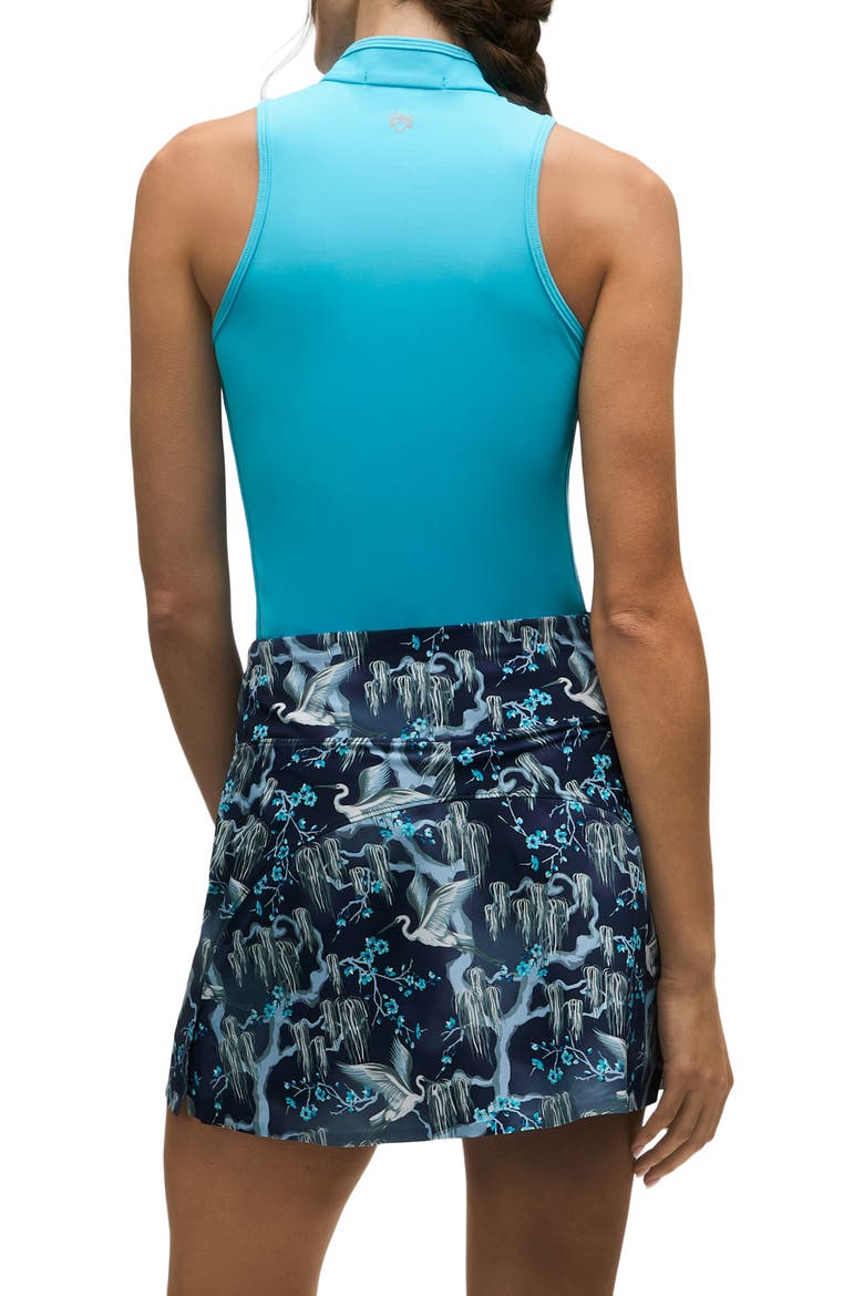 Vesta Sleeveless Quarter Zip Top, Alternate, color, MARINA