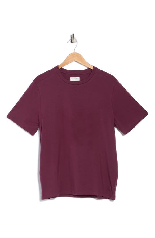 Original Penguin Sport Crewneck Stretch Cotton T-shirt In Purple