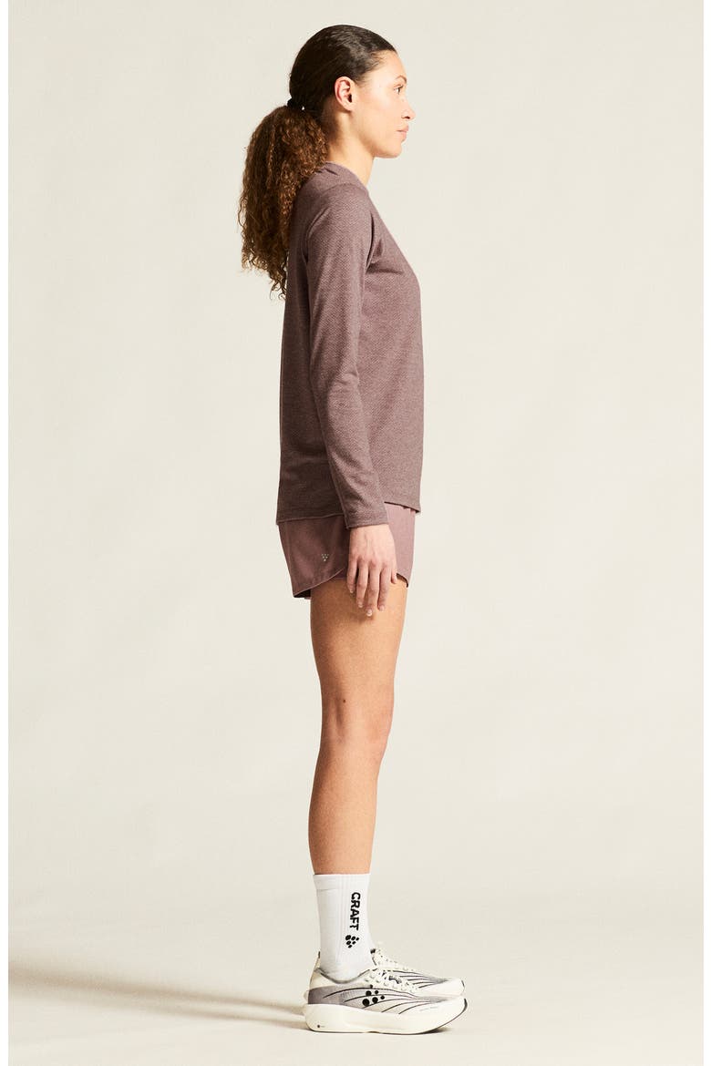 Thermal T-Shirt, Alternate, color, FLINT MELANGE