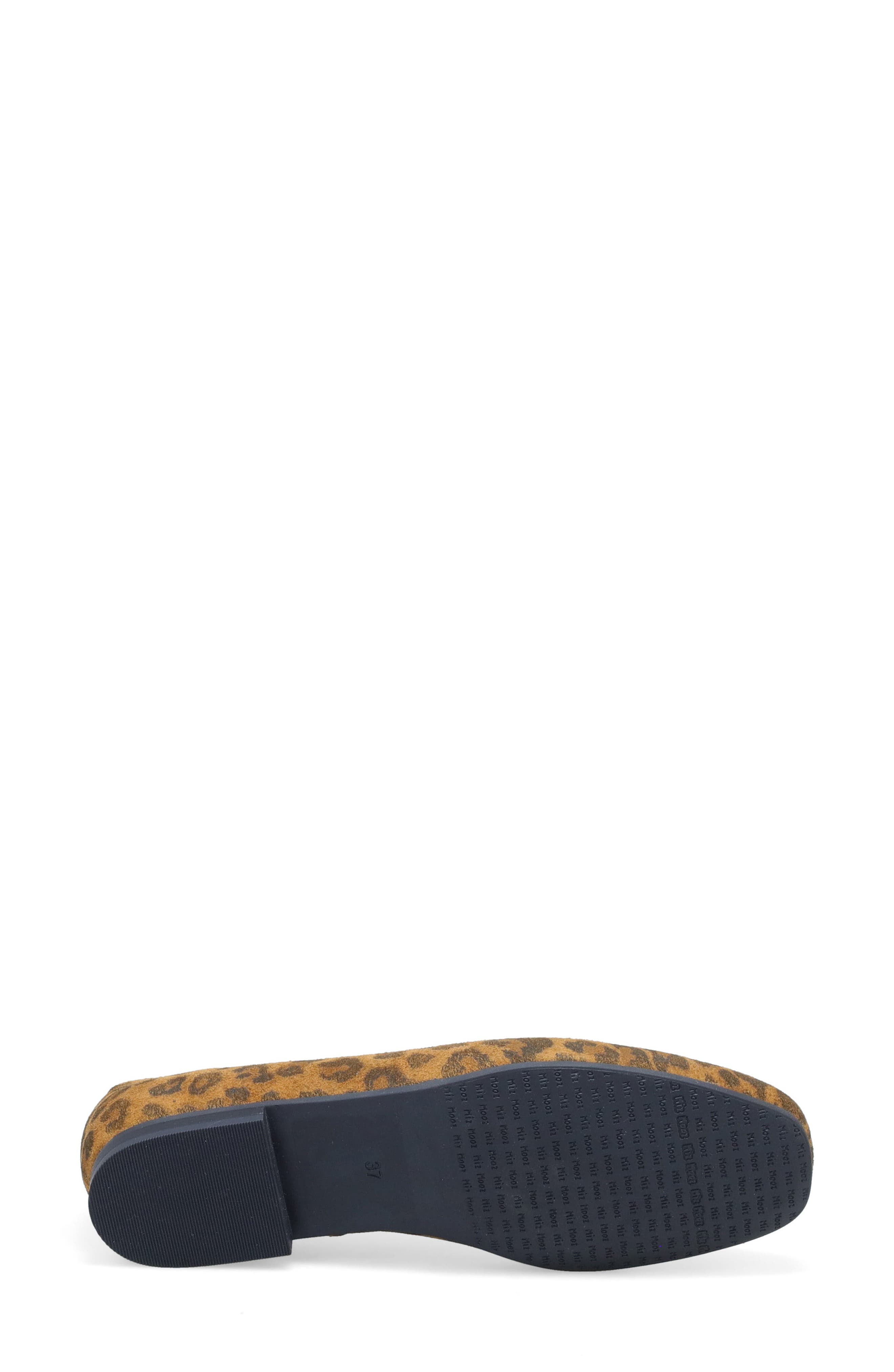 Miz Mooz Zaire Flat, Alternate, color, Leopard