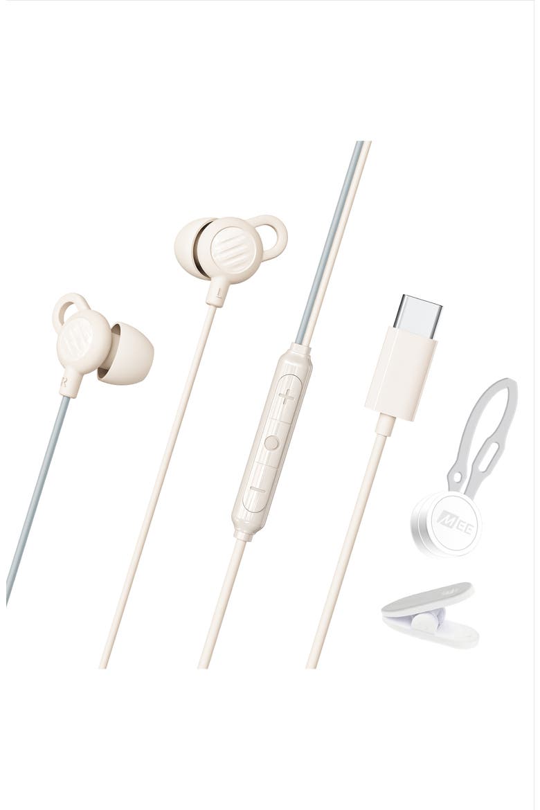SleepTones USB-C Wired Sleeping Earbuds, Alternate, color, Beige