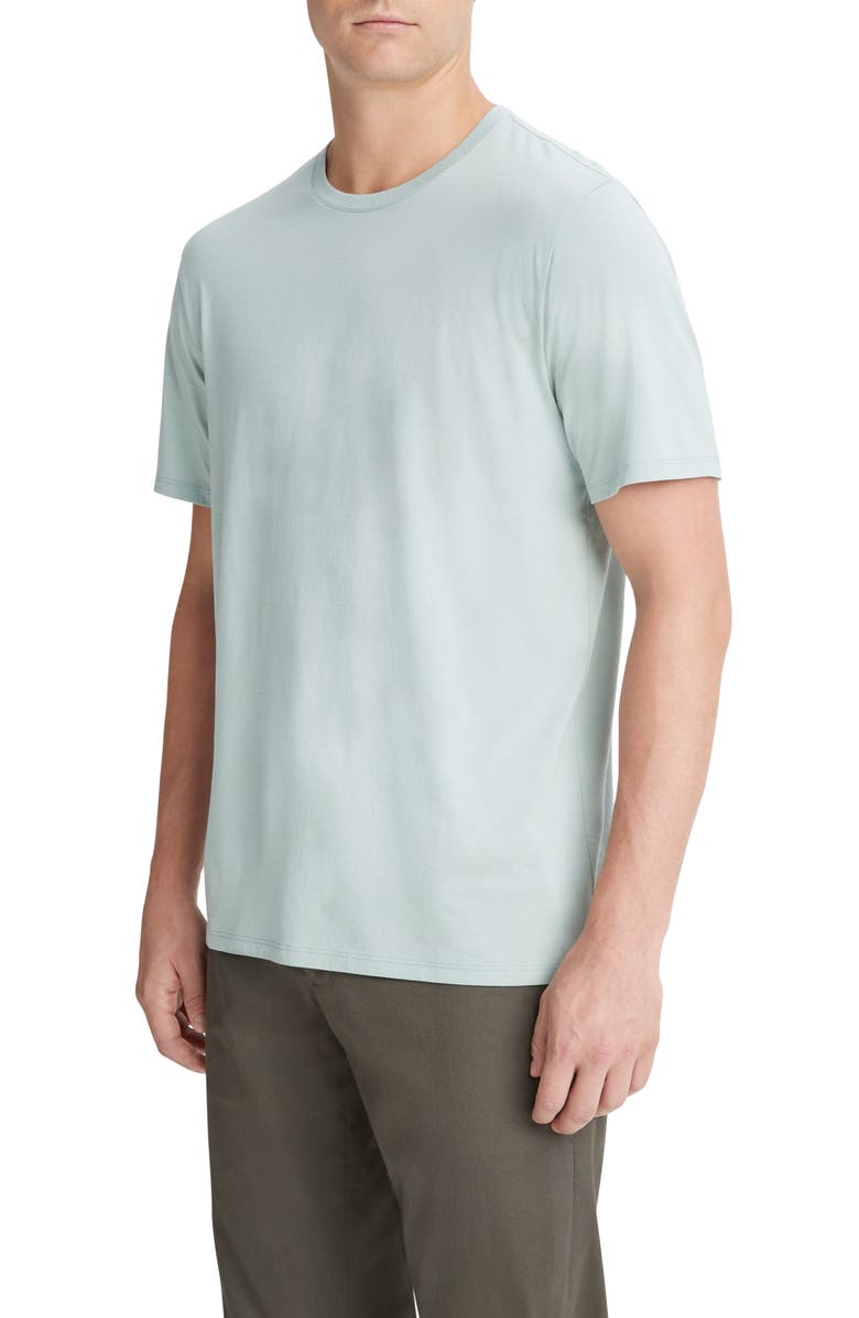 Vince Pima Cotton T-Shirt, Alternate, color, Seafoam Green