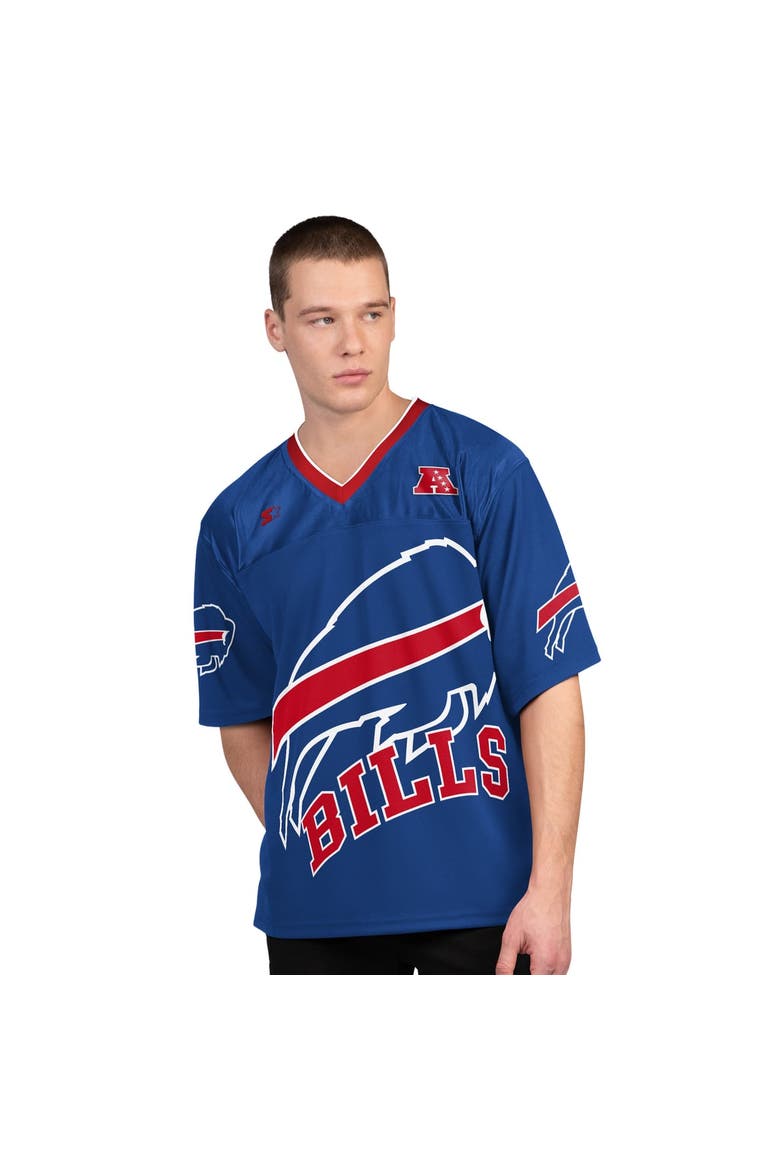 Men's Starter  Royal/White Buffalo Bills Short Sleeve & Long Sleeve T-Shirt Combo Pack, Alternate, color, Royal