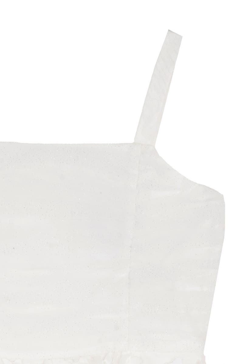 Rare Editions Kids' 3D Butterfly Mesh Dress, Alternate, color, White