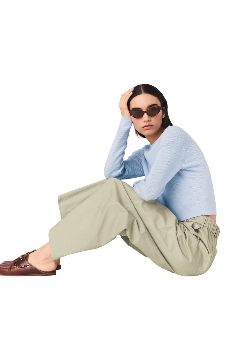 maje Cargo pants, Alternate, color, Khaki