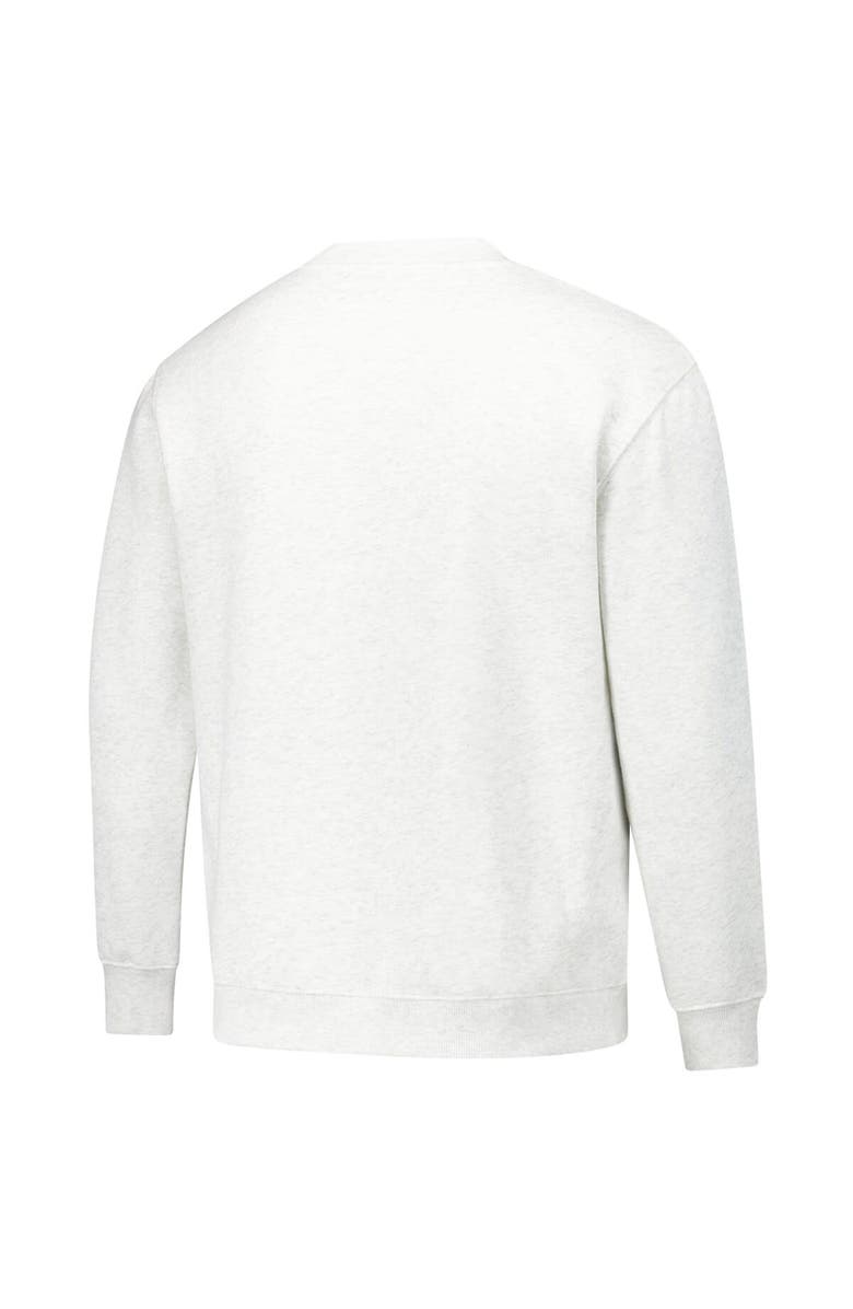 Established & Co. Unisex Established & Co.  Ash Texas Longhorns Vintage Crest Pullover Sweatshirt, Alternate, color, 