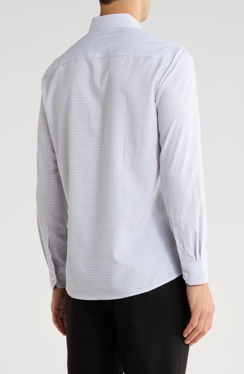 TOM BAINE Performance Stretch Winkle Free Button-Up Shirt, Alternate, color, White