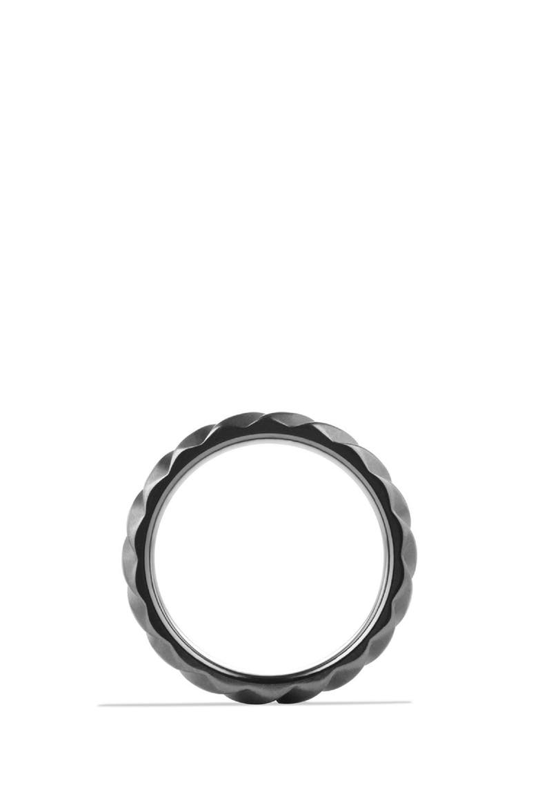 Cable Band Ring in Titanium, Alternate, color, BLACK TITANIUM