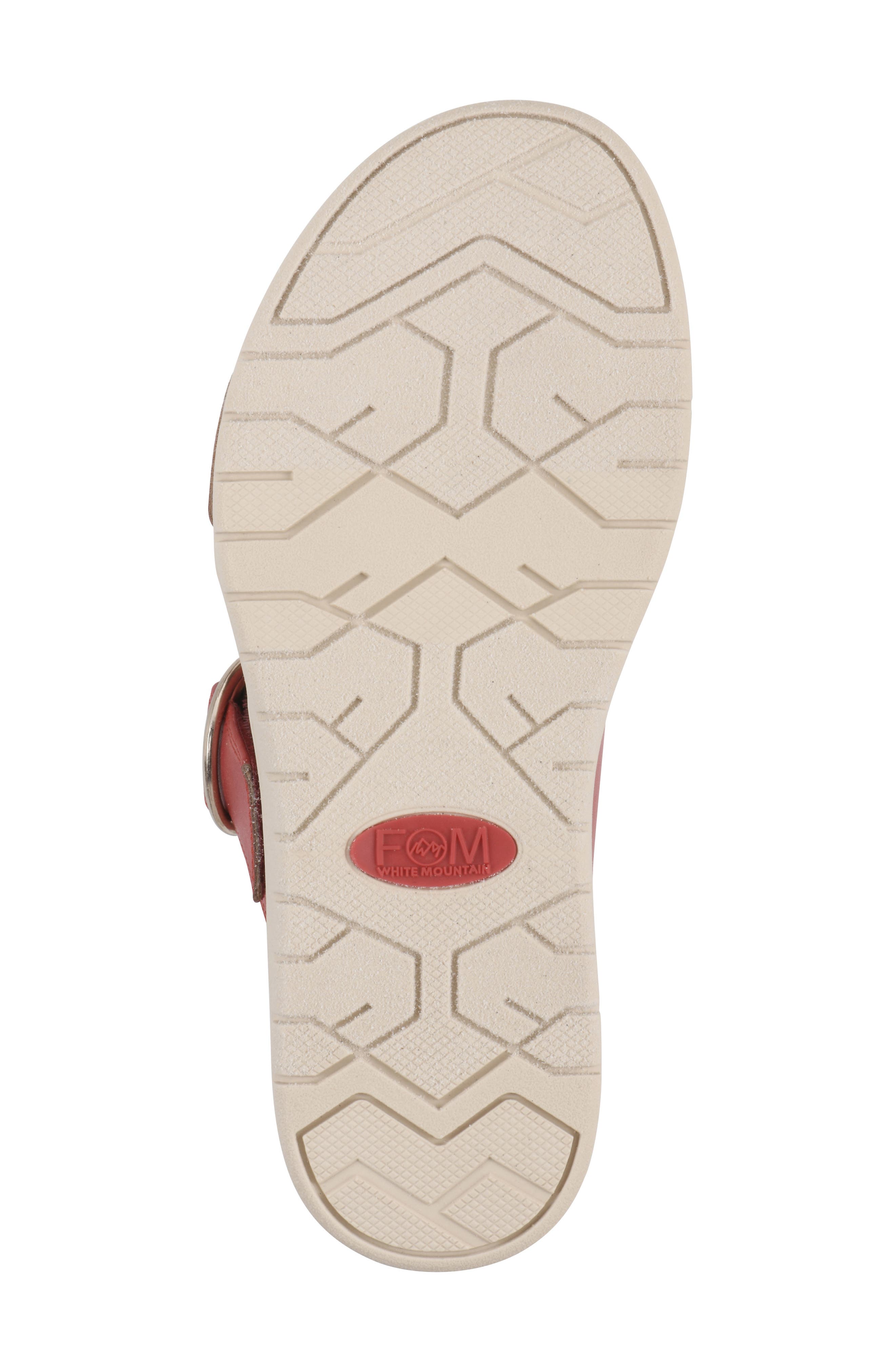 Namaste Fom Recovery Slide Sandal, Alternate, color, CRUELLA RED/ BURNISH/ SMOOTH