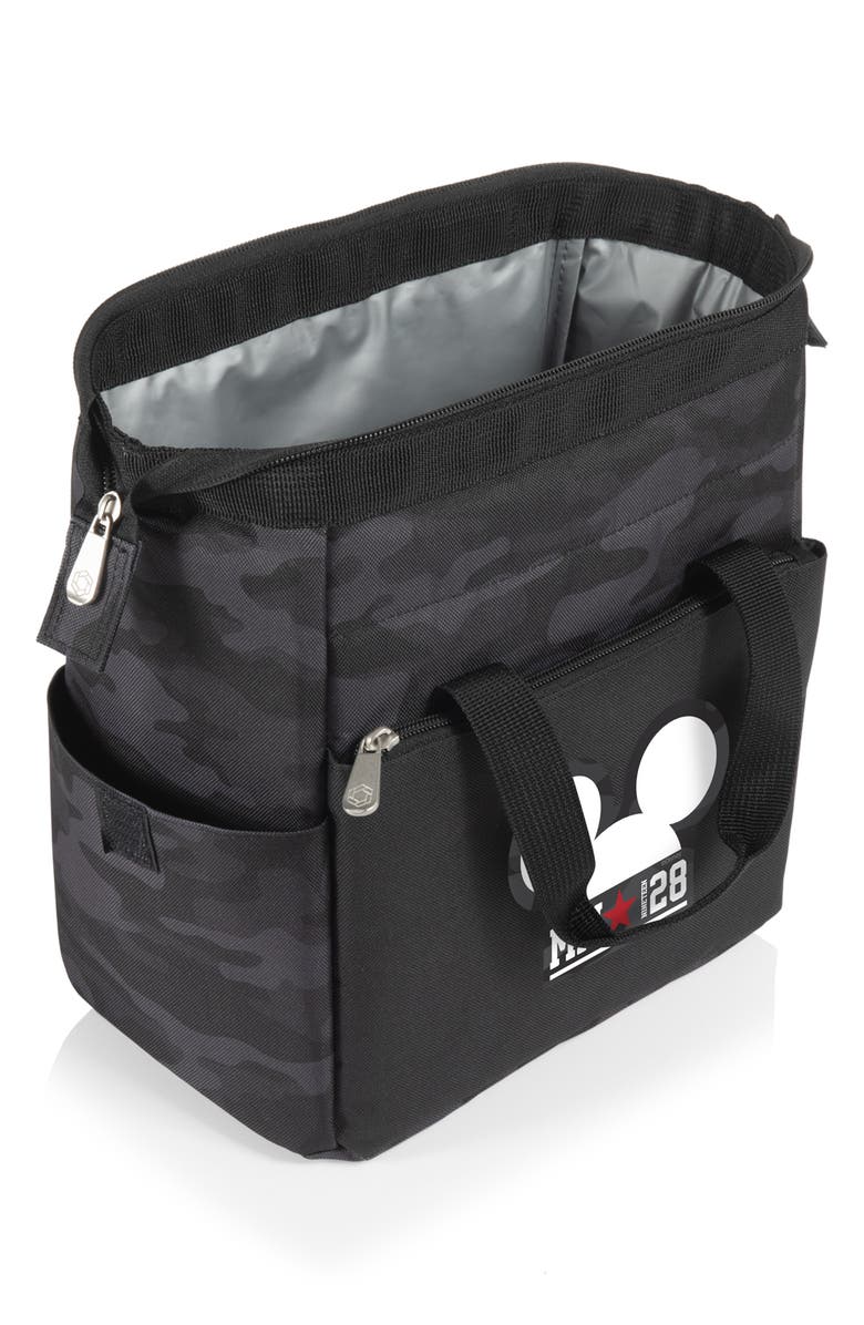 Picnic Time x Disney<sup>®</sup> Mickey Mouse On the Go Cooler Tote Bag, Alternate, color, Black