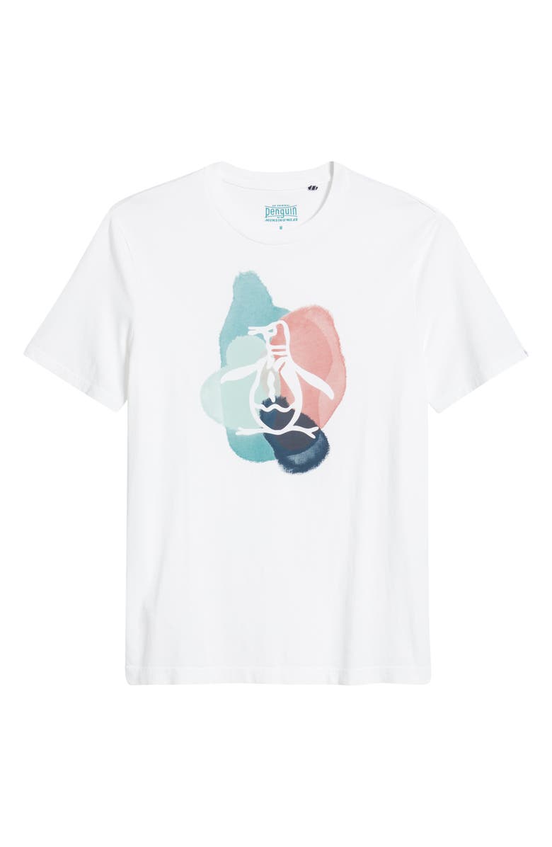 Original Penguin Watercolor Pete Graphic T-Shirt, Alternate, color, 